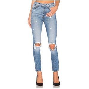 GRLFRND Karolina High-Rise Skinny Jean in I Put A Spell On You Size 25